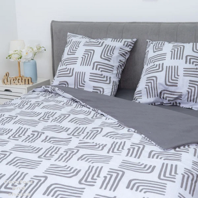 Комплект постільної білизни Viluta полуторний Satin Twill 813 100% бавовна