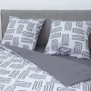 Комплект постільної білизни Viluta полуторний Satin Twill 813 100% бавовна