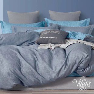 Комплект постільної білизни Viluta двоспальний Satin Twill 825 100% бавовна