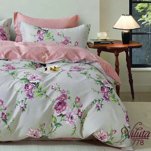 Комплект постельного белья Viluta семейный Satin Twill 778 100% хлопок