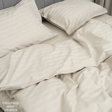 Комплект постельного белья Tiare двуспальный Satin Stripte 92 100% хлопок