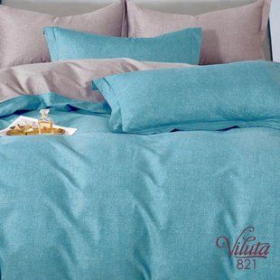Комплект постільної білизни Viluta євро Satin Twill 821 100% бавовна