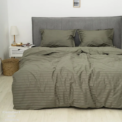 Комплект постільної білизни Tiare сімейний Satin Stripte 94 100% бавовна