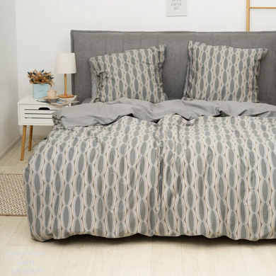 Комплект постільної білизни Viluta сімейний Satin Twill 757 100% бавовна