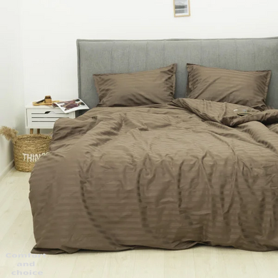 Комплект постельного белья Tiare евро Satin Stripte 77 100% хлопок