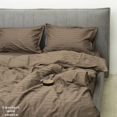 Комплект постельного белья Tiare евро Satin Stripte 77 100% хлопок