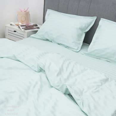 Комплект постільної білизни Tiare євро Satin Stripte 84 100% бавовна